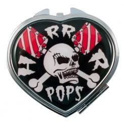 Accessories Horrorpops Heart Compact Case Mirror