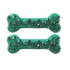Kreepsville Accessories Dia Mini Hair Bone Green