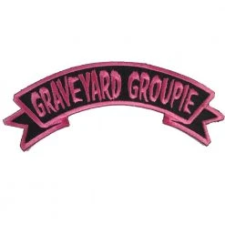 Kreepsville Accessories Arch Graveyard Groupie Patch