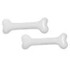 Kreepsville Mini Bone Hair Slides White Accessories