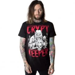 EC Comics Men's Tales From The Crypt Crypt Keeper Tshirt