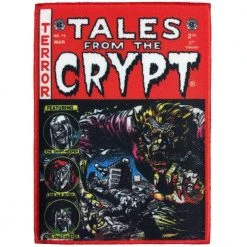 EC Comics Tales From The Crypt Red Comic Patch