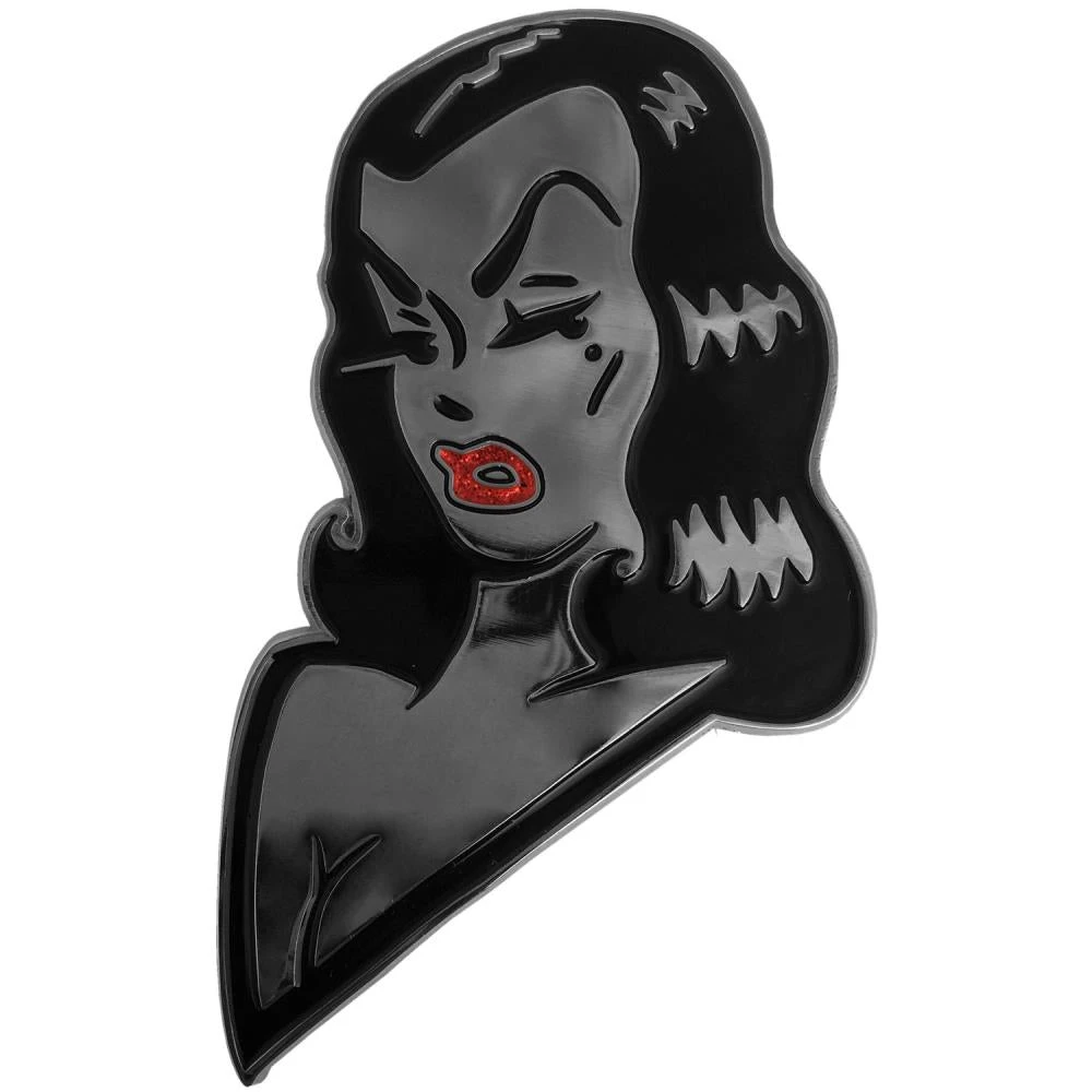 Accessories Vampira Face XL Enamel Pin 3 Accessories Vampira Face XL Enamel Pin
