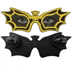 Vampira Spex Gold Enamel Pin Accessories