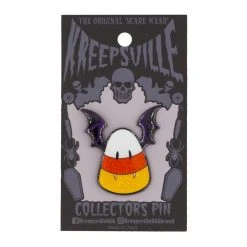 Kreepsville Candy Corn Drac Enamel Pin