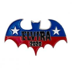 Elvira 2020 Bat President Enamel Pin