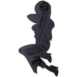 Elvira Purple Glitter XL Enamel Pin Enamel Pins & Buttons