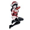 Elvira Santa Suit XL Enamel Pin