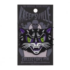 Kreepsville Kattitude Enamel Pin Enamel Pins & Buttons