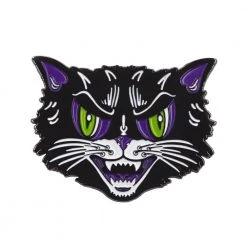 Kreepsville Kattitude Enamel Pin Enamel Pins & Buttons