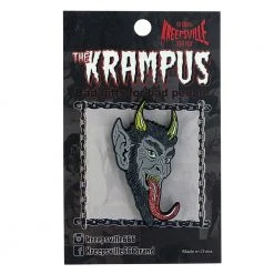 Kreepsville Krampus Smile Enamel Pin