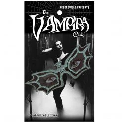 Accessories Vampira Spex Silver Enamel Pin