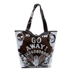 Kreepsville Go Away Ouija PVC Beach Tote Bags & Purses