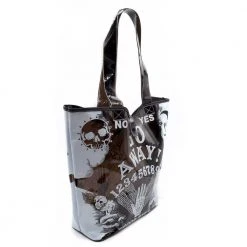 Kreepsville Go Away Ouija PVC Beach Tote Bags & Purses