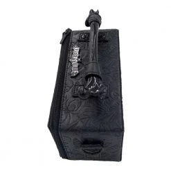 Kreepsville Embossed Skull Coffin Purse Bag