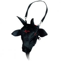 Kreepsville 666 Bags & Purses Goathead Baphomet Plush Purse Bag 7 Kreepsville 666 Bags & Purses Goathead Baphomet Plush Purse Bag