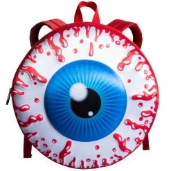 Kreepsville Eyeball Backpack Red Bags & Purses