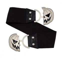 Kreepsville Elastic Waist Belt Trick Or Treat Pumpkin Black Accessories 5 Kreepsville Elastic Waist Belt Trick Or Treat Pumpkin Black Accessories