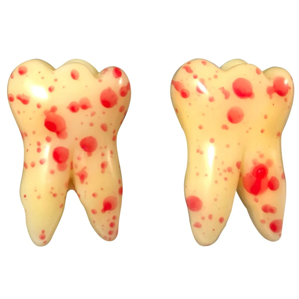 Kreepsville Jewelry Bloody Tooth Stud Earring 3 Kreepsville Jewelry Bloody Tooth Stud Earring