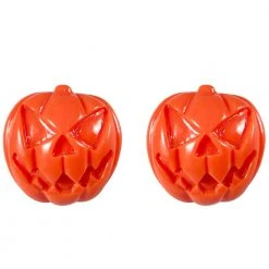 Kreepsville Pumpkin Orange Stud Earring Jewelry