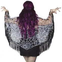 Kreepsville Spiderweb Mesh Cape