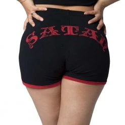 Kreepsville Satanic Goat Womens Running Shorts Women's