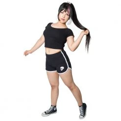 Kreepsville Skeleton Hand Womens Running Shorts