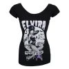 Elvira Monster Hands Womens Shoulder Tee