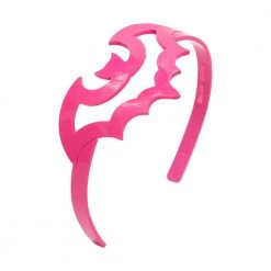 Kreepsville Bat Outline HeadBand Pink Accessories