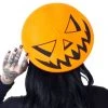 Kreepsville Trick Or Treat Pumpkin Orange Beret