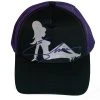Elvira Trucker Girl Purple Hat Men's