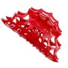 Kreepsville Spiderweb Hair Claw Clip Red 1 Kreepsville Spiderweb Hair Claw Clip Red