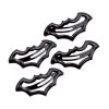 Kreepsville Bat Snap Hair Clips Black