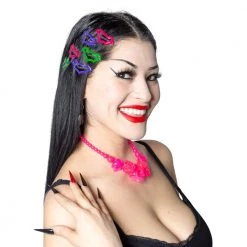 Kreepsville Bat Snap Hair Clips Multi Color Accessories