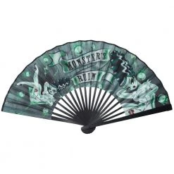 Kreepsville Monsters Ruin Fabric Fan Homewares & Gifts