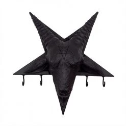 Kreepsville 666 Homewares & Gifts Goathead Wall Keyholder Hanger