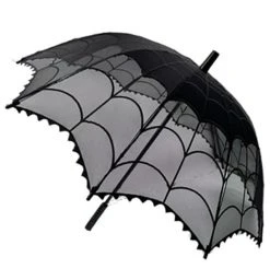 Kreepsville Spiderweb Lace Parasol Homewares & Gifts