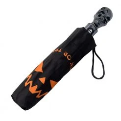 Kreepsville Skull Handle Trick Or Treat Umbrella Homewares & Gifts