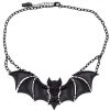 Kreepsville Creature Of The Night Bat Black Necklace Jewelry 1 Kreepsville Creature Of The Night Bat Black Necklace Jewelry