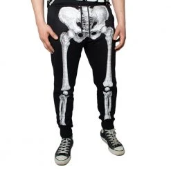 Kreepsville Skeleton White Bone Jogger Pant