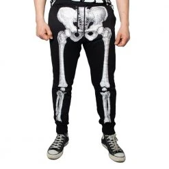 Kreepsville Skeleton White Bone Jogger Pant