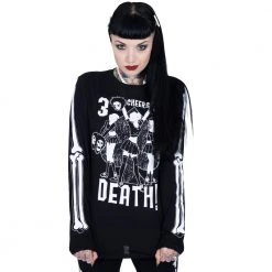 Kreepsville Three Cheers For Death Longsleeve Top