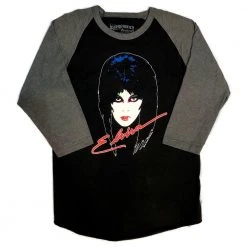Elvira 80's Longsleeve Raglan Tee Men's