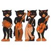 Monster-A-GoGo Vintage Halloween Scat Cat Band Cutouts 2 Monster-A-GoGo Vintage Halloween Scat Cat Band Cutouts