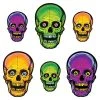 Monster-A-GoGo Vintage Halloween Nite-Glo Skull