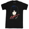 Elvira 80's Mens Black T-Shirt 1 Elvira 80's Mens Black T-Shirt