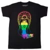 Elvira Pride Rainbow Face T-Shirt Men's 1 Elvira Pride Rainbow Face T-Shirt Men's