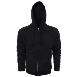 Vampira Bat Flock Zip Hoodie