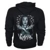 Vampira Bat Flock Zip Hoodie