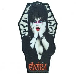 Accessories Elvira Bat Coffin Patch